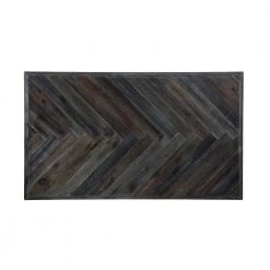 47 in. Rectangular Aspen Court Herringbone 2 Drawer Writing Desk with Built-In Storage by COAST TO COAST -Twin Star Home Sales Store aspen court herringbone coast to coast writing desks 36620 a0 1000