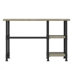 47.38 in. Autumn Driftwood Computer Desk with Open Shelves and USB Charging Ports by Twin Star Home -Twin Star Home Sales Store autumn driftwood twin star home computer desks odp6096 48 pd04 44 1000