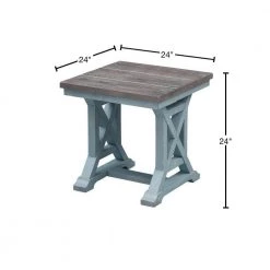 Bar Harbor End Table by COAST TO COAST -Twin Star Home Sales Store bar harbor blue coast to coast end side tables 40303 40 1000