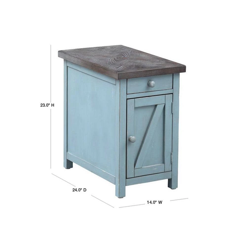 Bar Harbor One -Drawer One -Door Chairside Cabinet by COAST TO COAST 3 Bar Harbor One -Drawer One -Door Chairside Cabinet by COAST TO COAST - Image 3