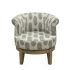 Beachum Distressed Swivel Accent Chair by COAST TO COAST