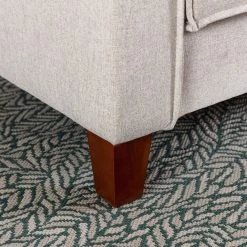 70 in. Wide Tufted Square Arm Polyester Fabric Mid-Century Modern Straight 2-Seater Sofa in Beige by KINWELL -Twin Star Home Sales Store beige kinwell sofas couches bsc091 bg 4f 1000