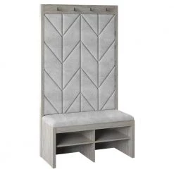 Berkeley Oak Hall Trees with 4-Hooks by Twin Star Home