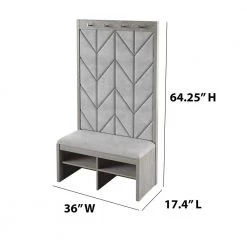 Berkeley Oak Hall Trees with 4-Hooks by Twin Star Home -Twin Star Home Sales Store berkeley oak twin star home hall trees sb799 po110 c3 1000