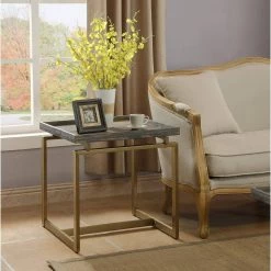 Biscayne Weathered End Table by COAST TO COAST -Twin Star Home Sales Store biscayne weathered coast to coast end side tables 13639 31 1000
