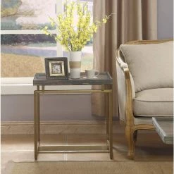 Biscayne Weathered End Table by COAST TO COAST -Twin Star Home Sales Store biscayne weathered coast to coast end side tables 13639 4f 1000