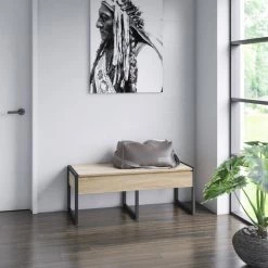 Bishop Oak Storage Bench by Twin Star Home -Twin Star Home Sales Store bishop oak twin star home dining benches sb796 po112 31 1000