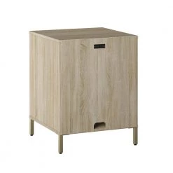 1-Drawer Bishop Oak Nightstand with 2-USB Charging Ports by Twin Star Home 15 1-Drawer Bishop Oak Nightstand with 2-USB Charging Ports by Twin Star Home -Twin Star Home Sales Store bishop oak twin star home nightstands nsp7030 po112 66 1000