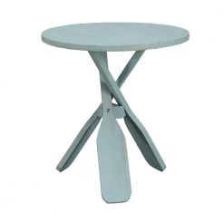 Breakers Blue Rub Oar Table by COAST TO COAST