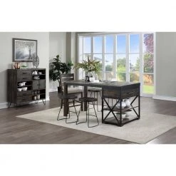 Canyon Ridge 24 in. Brown Vintage Swivel Stool by COAST TO COAST -Twin Star Home Sales Store brown coast to coast bar stools 51572 31 1000