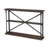 Corbin 8 in. Brown Standard Rectangle Wood Console Table by COAST TO COAST