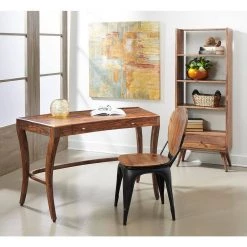 Bradford Brown and Black Dining Chairs (Set of 2) by COAST TO COAST -Twin Star Home Sales Store brownstone nut brown finish coast to coast dining chairs 53454 31 1000