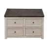 46 in. 2-Drawer St. Claire Cream Lift Top Wood Cocktail Table by COAST TO COAST