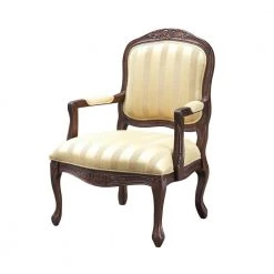 Dark Brown Accent Chair by COAST TO COAST