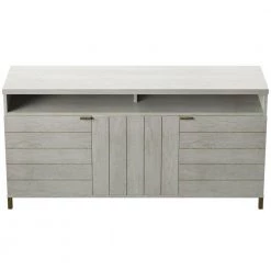 59.5 in. Fairfax Oak TV Stand Fits TV's up to 65 in. with Adjustable Shelves by Twin Star Home -Twin Star Home Sales Store fairfax oak twin star home tv stands 125623 fa 1000