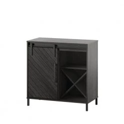 31.5 in. Fullerton Oak Accent Cabinet with Sliding Door and Wine Storage by Twin Star Home 22 31.5 in. Fullerton Oak Accent Cabinet with Sliding Door and Wine Storage by Twin Star Home -Twin Star Home Sales Store fullerton oak twin star home accent cabinets ac10738 po103 c3 1000