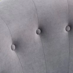 Gray Polyester Accent Arm Chair by KINWELL -Twin Star Home Sales Store gray kinwell accent chairs bsc060 gy 44 1000