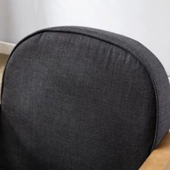 Grey Modern Upholstered Solid Wooden Lounge Chair Arm Chairs Accent With Cushion by KINWELL -Twin Star Home Sales Store gray kinwell accent chairs mla000684 grey 66 1000