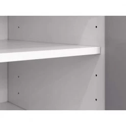 6-Piece Gray Home Bar Cabinet Set with Contemporary Matte Black Handles by NewAge Products -Twin Star Home Sales Store gray newage products bar cabinets 86423 76 1000