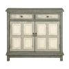 Homestead Grey 2-Drawer 2-Door Cupboard by COAST TO COAST