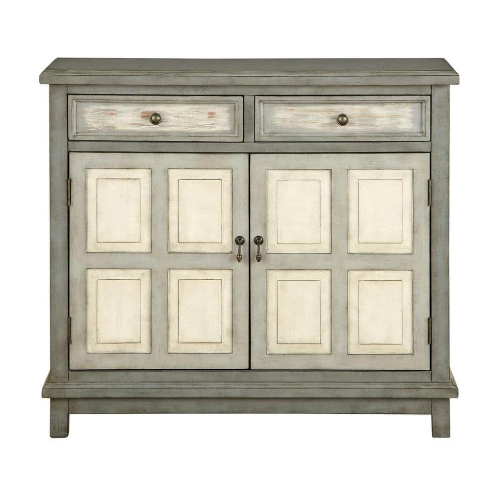 Homestead Grey 2-Drawer 2-Door Cupboard by COAST TO COAST 1 Homestead Grey 2-Drawer 2-Door Cupboard by COAST TO COAST