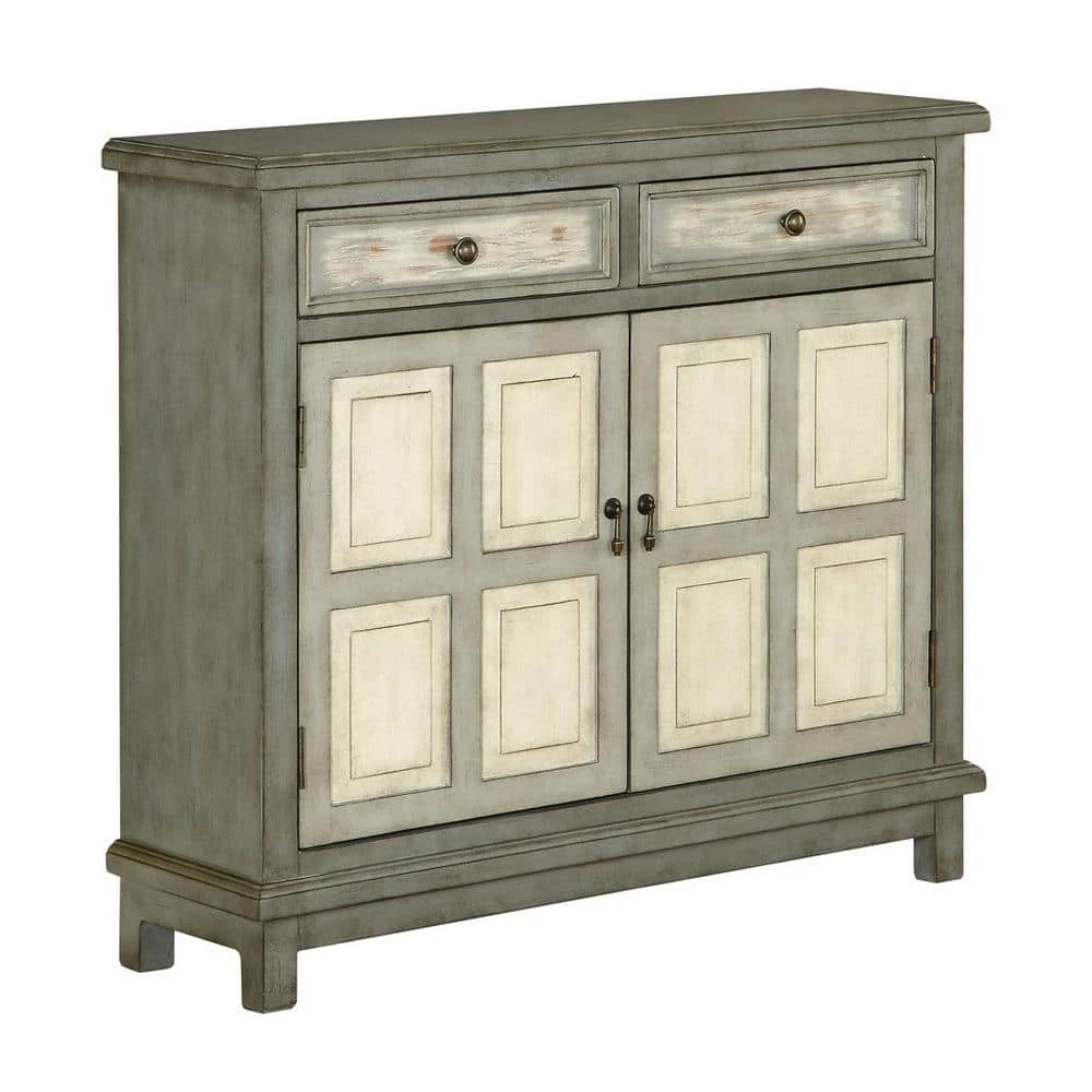 Homestead Grey 2-Drawer 2-Door Cupboard by COAST TO COAST 2 Homestead Grey 2-Drawer 2-Door Cupboard by COAST TO COAST - Image 2