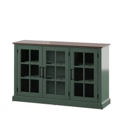 Kale Sideboard with Glass Doors by Twin Star Home -Twin Star Home Sales Store kale twin star home sideboards buffet tables ot90494 tpf01 c3 1000