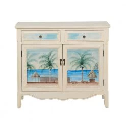 Key Largo Seaview 2-Drawer 2-Door Cupboard by COAST TO COAST