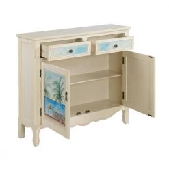 Key Largo Seaview 2-Drawer 2-Door Cupboard by COAST TO COAST -Twin Star Home Sales Store key largo seaview coast to coast accent cabinets 14124 77 1000