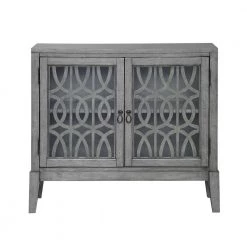 Magnet Burnished Grey 2-Door Cabinet by COAST TO COAST -Twin Star Home Sales Store magnet burnished grey coast to coast accent cabinets 70700 c3 1000