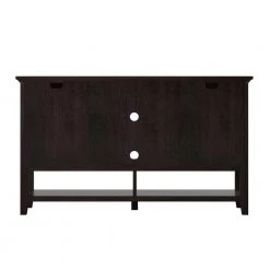 54 in. Midnight Cherry TV Stand with 3 Shelves for TVs up to 60 in. by Twin Star Home -Twin Star Home Sales Store midnight cherry twin star home tv stands tc54 6762 pc72 66 1000