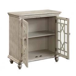 Millstone Texture Ivory 2-Door Cabinet by COAST TO COAST 9 Millstone Texture Ivory 2-Door Cabinet by COAST TO COAST -Twin Star Home Sales Store millstone texture ivory coast to coast accent cabinets 70830 77 1000