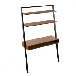 70 in. North Brown Wood 5-Shelf Leaning Bookcase Open Back by Twin Star Home 15 70 in. North Brown Wood 5-Shelf Leaning Bookcase Open Back by Twin Star Home -Twin Star Home Sales Store north brown twin star home bookcases bookshelves bk640 m393 1d 1000