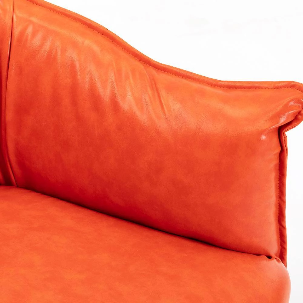 Orange Barrel Chair by KINWELL 9 Orange Barrel Chair by KINWELL - Image 9