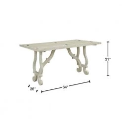 Orchard Park 64 in. White Standard Rectangle Wood Console Table with Lift Top by COAST TO COAST -Twin Star Home Sales Store orchard white rub coast to coast console tables 22523 40 1000