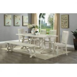 Orchard Park White Rub Dining Chair by COAST TO COAST 10 Orchard Park White Rub Dining Chair by COAST TO COAST -Twin Star Home Sales Store orchard white rub coast to coast dining chairs 22608 4f 1000