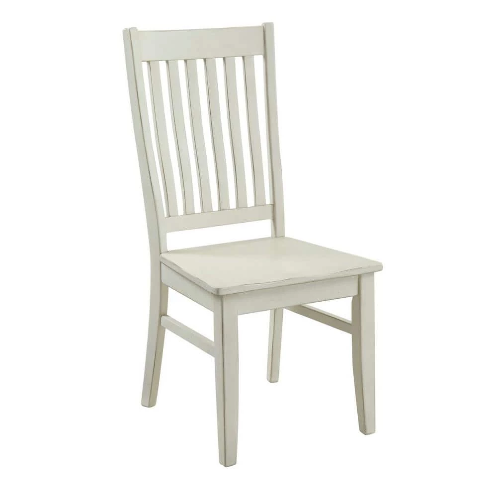 Orchard Park White Rub Dining Chair by COAST TO COAST 1 Orchard Park White Rub Dining Chair by COAST TO COAST