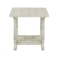 Orchard Park White Rub End Table by COAST TO COAST -Twin Star Home Sales Store orchard white rub coast to coast end side tables 22522 c3 1000