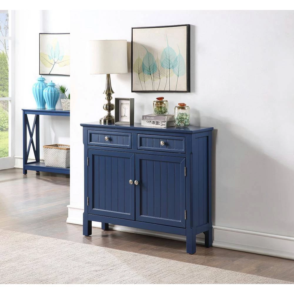 Pinehill Blue 2-Door 2-Drawer Cabinet by COAST TO COAST 6 Pinehill Blue 2-Door 2-Drawer Cabinet by COAST TO COAST - Image 6