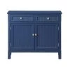 Pinehill Blue 2-Door 2-Drawer Cabinet by COAST TO COAST