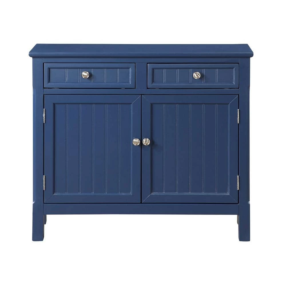 Pinehill Blue 2-Door 2-Drawer Cabinet by COAST TO COAST 1 Pinehill Blue 2-Door 2-Drawer Cabinet by COAST TO COAST