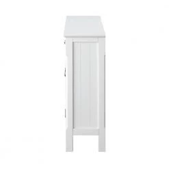 Pinehill White 2-Door 2-Drawer Cabinet by COAST TO COAST -Twin Star Home Sales Store pinehill white coast to coast accent cabinets 55649 c3 1000