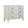Reeds White 3-Drawer Chest by COAST TO COAST