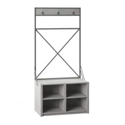 Sargent Oak Hall Trees with 4-Cubbies by Twin Star Home 10 Sargent Oak Hall Trees with 4-Cubbies by Twin Star Home -Twin Star Home Sales Store sargent oak twin star home hall trees sb6859 po101 77 1000