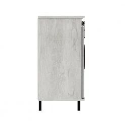 54 in. Sargent Oak TV Stand fits TV's up to 60 in. with Barn Doors by Twin Star Home -Twin Star Home Sales Store sargent oak twin star home tv stands tc5410738 po101 1d 1000