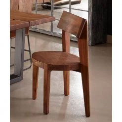 Sequoia Light Brown Acacia Dining Chair (Set of 2) by COAST TO COAST -Twin Star Home Sales Store sequoia light brown acacia coast to coast dining chairs 75357 31 1000