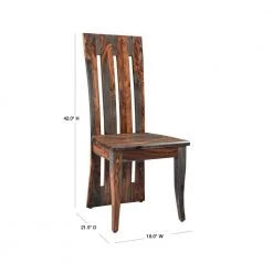 Sierra Brown Dining Chair (Set of 2) by COAST TO COAST -Twin Star Home Sales Store sierra brown coast to coast dining chairs 37113 40 1000