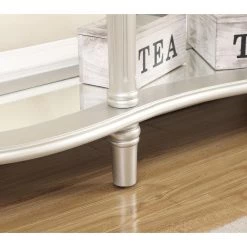 Razzle 71 in. Silver/Clear Standard Other Mirror Console Table by COAST TO COAST -Twin Star Home Sales Store silver coast to coast console tables 96622 4f 1000