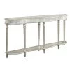 Razzle 71 in. Silver/Clear Standard Other Mirror Console Table by COAST TO COAST