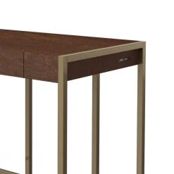 36 in. Rectangle Stanton Birch 1-Drawer Computer Desk with USB Charging Ports by Twin Star Home -Twin Star Home Sales Store stanton birch twin star home computer desks odp3983 36 pm93 1d 1000